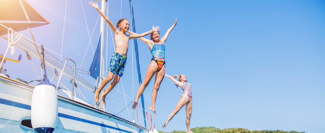 Summertime Yacht Activities